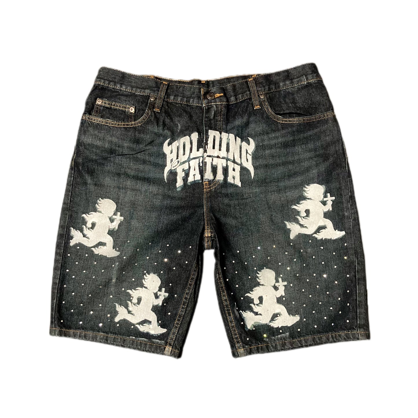 Holding Faith - Custom Jorts