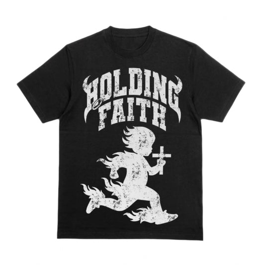 Holding Faith - Classic Burner Boy Logo Tee