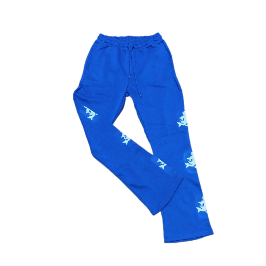 Holding Faith - Burner Boy Stacked Joggers