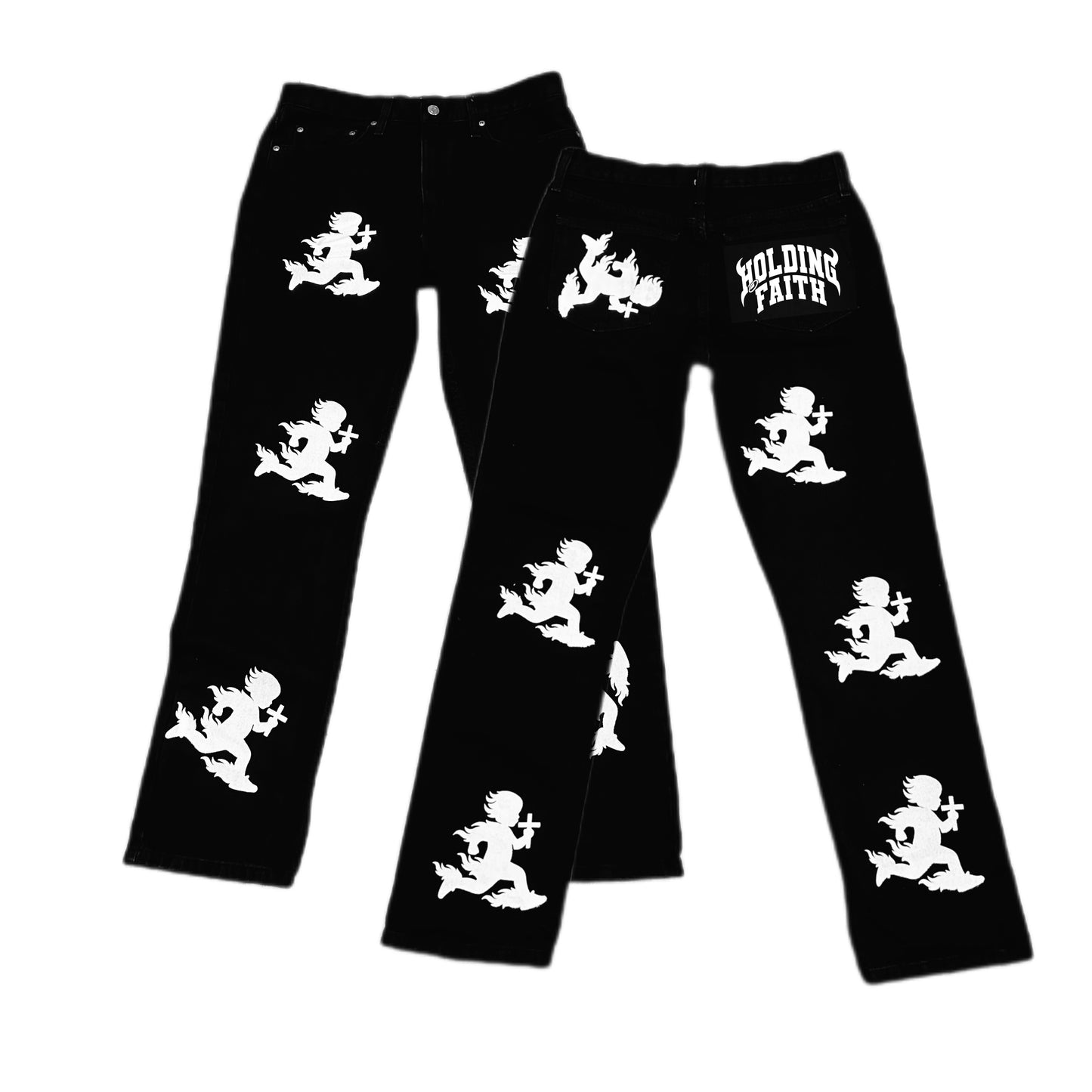 Holding Faith - Denim Jeans