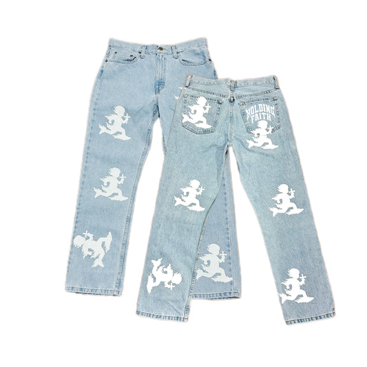 Holding Faith - Denim Jeans
